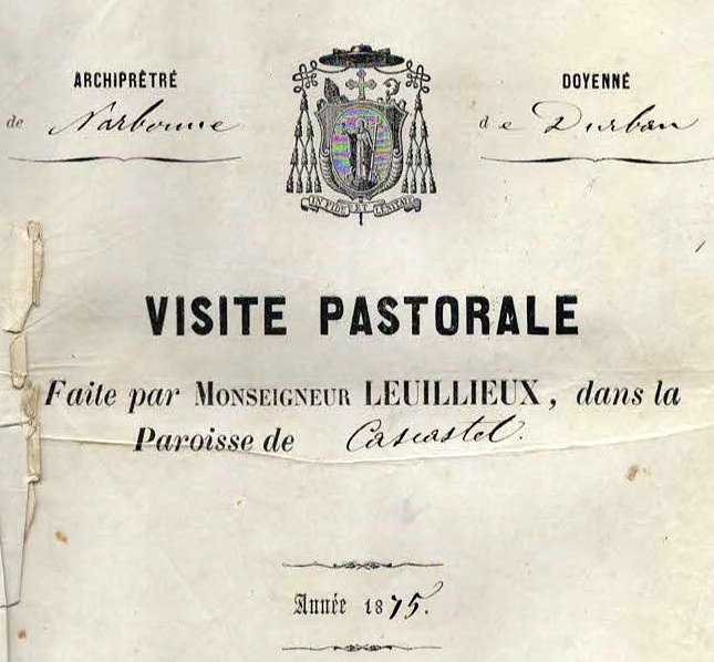 Visite Pastorale 1875